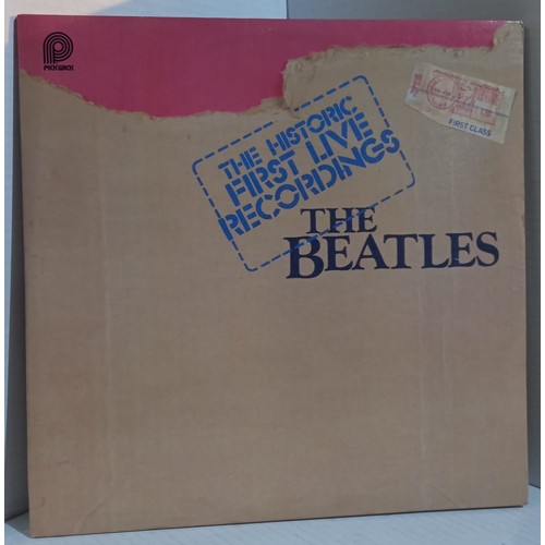 347 - Six Beatles albums featuring early recordings including Live at The Star Club Hamburg, The Complete ... 