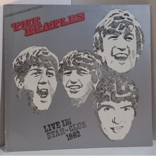 347 - Six Beatles albums featuring early recordings including Live at The Star Club Hamburg, The Complete ... 