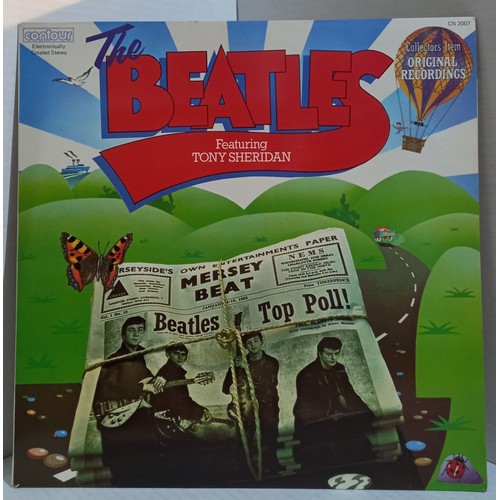 347 - Six Beatles albums featuring early recordings including Live at The Star Club Hamburg, The Complete ... 