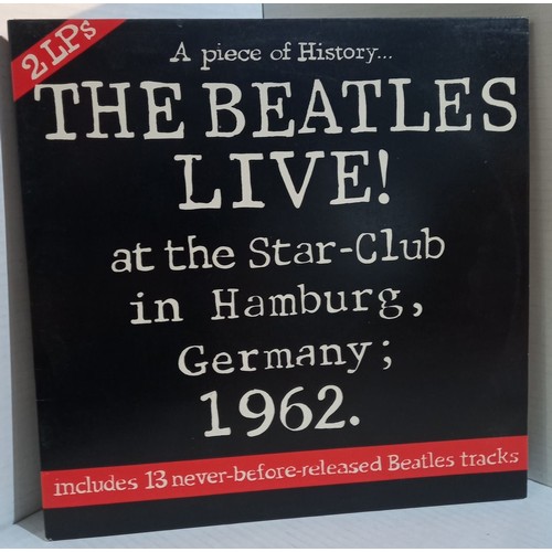 347 - Six Beatles albums featuring early recordings including Live at The Star Club Hamburg, The Complete ... 