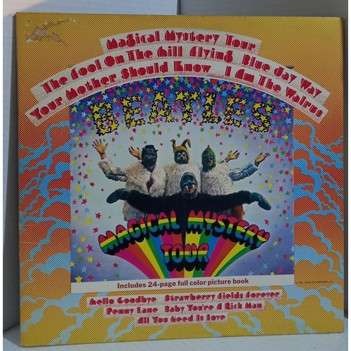 348 - Eighteen Beatles vinyls including Flowers of Liverpool A Tribute To The Beatles, Rock’n’Roll Vol 1 a... 