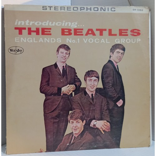 355 - Three Beatles Albums Introducing The Beatles, With The Beatles and Let It Be with Two Jimi Hendrix a... 