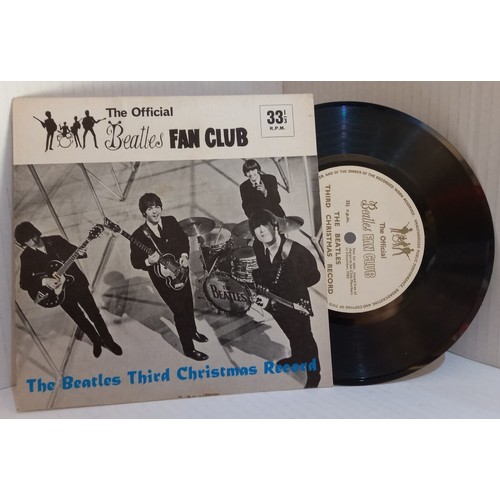 358 - The Beatles Christmas Flexi Disc for 1964 and 1965 missing newsletters