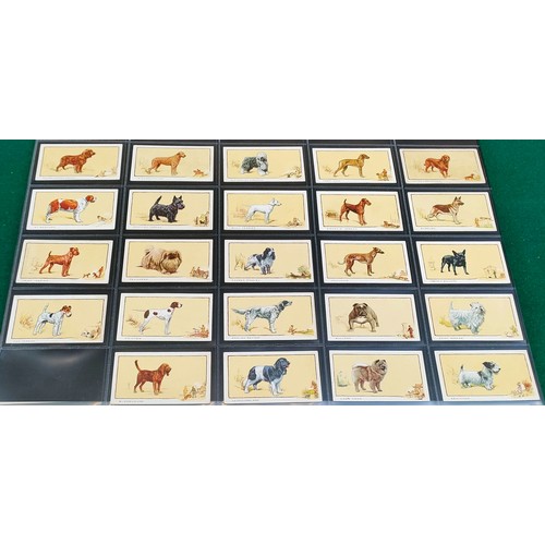 4 - Seven sets of Dog related cards, various companies