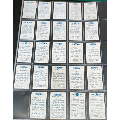 4 - Seven sets of Dog related cards, various companies