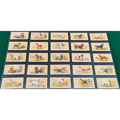 4 - Seven sets of Dog related cards, various companies