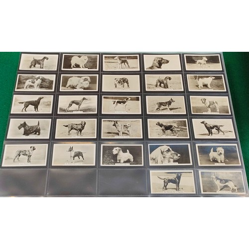 4 - Seven sets of Dog related cards, various companies