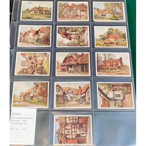 6 - Nine various sets, mixed companies including OXO and Cadburys
