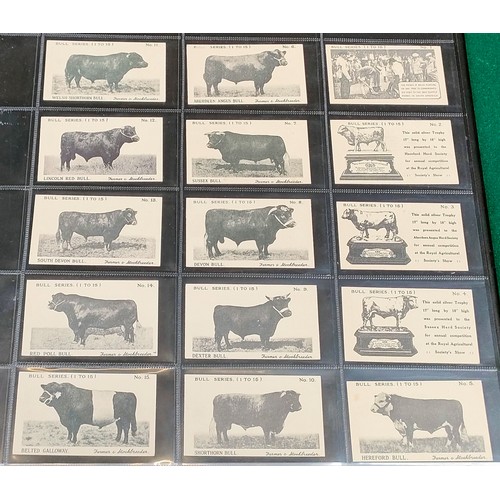 6 - Nine various sets, mixed companies including OXO and Cadburys