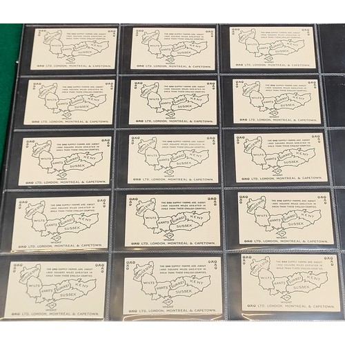 6 - Nine various sets, mixed companies including OXO and Cadburys