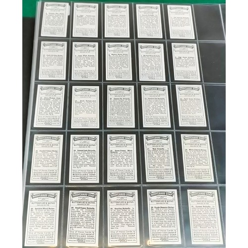 10 - Set of Gossage Butterflies and Moths cards