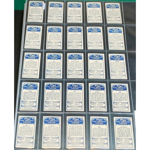 11 - Set of Frys Birds and Poultry cards