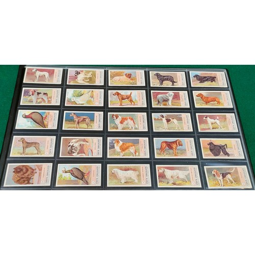 12 - Set of Frys Fowl, Pigeons and Dogs cards