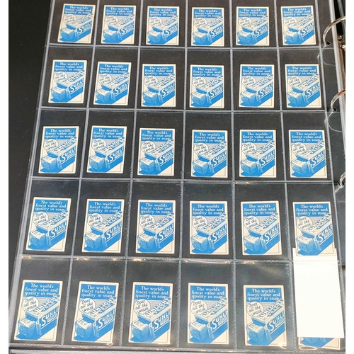 18 - Set of very rare Lever Bros. Sectional map of England and Wales cards