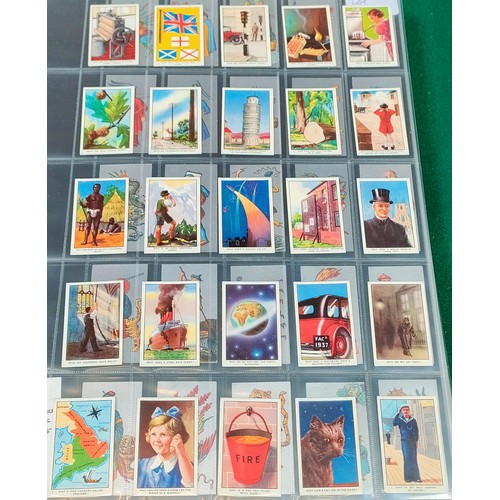 20 - Two sets including Cadburys Cathedrals and Fairy Stories card, plus Set of Facchino How or Why cards