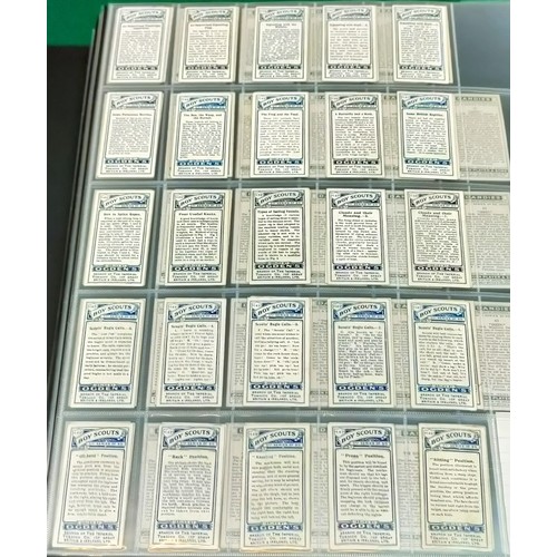 25 - Two sets of Ogdens Boy Scouts cards