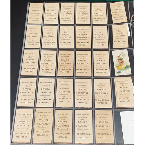 28 - Set of American Tobacco Military Uniforms cards