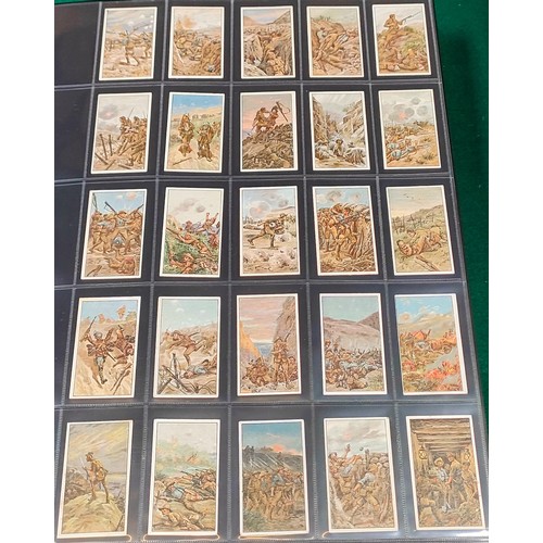 34 - Set of B.A.T. War Incidents cards, plus set of B.A.T. War Weapons cards