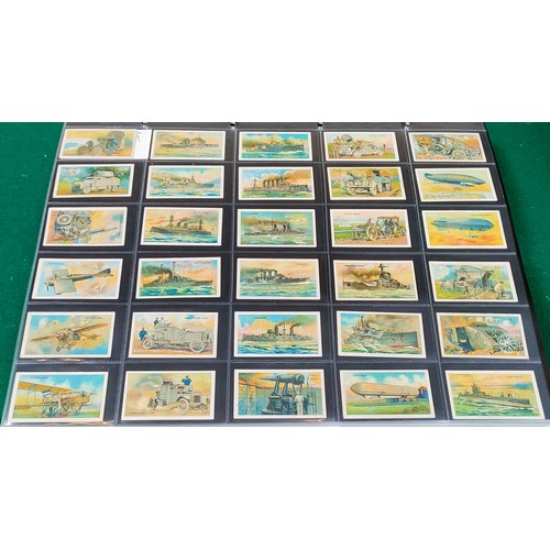 34 - Set of B.A.T. War Incidents cards, plus set of B.A.T. War Weapons cards