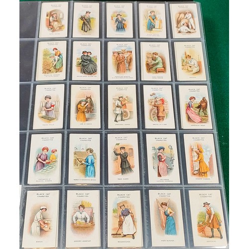 36 - Set of Carreras Women On War Work cards