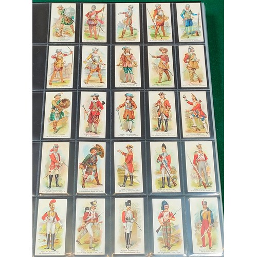 40 - Set of Copes British Warriors cards with black back
