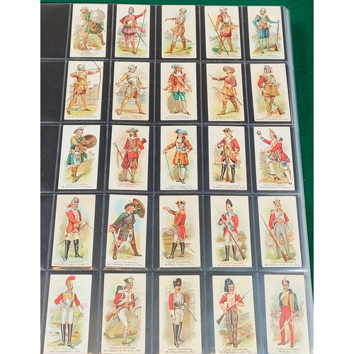 41 - Various Copes British Warriors cards with grey backs
