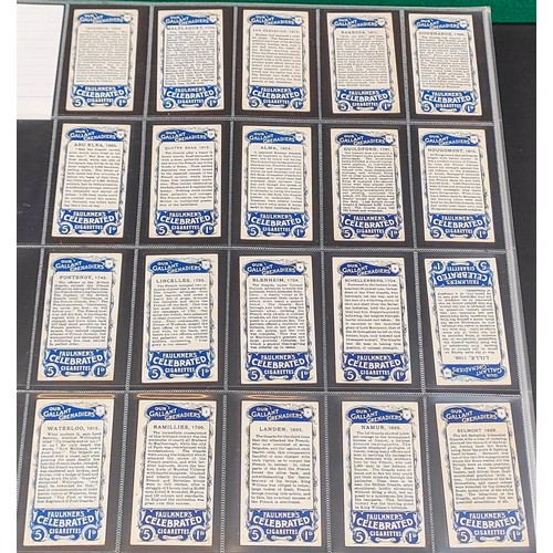 45 - Set of W and F Faulkner Our Gallient Grenadiers cards