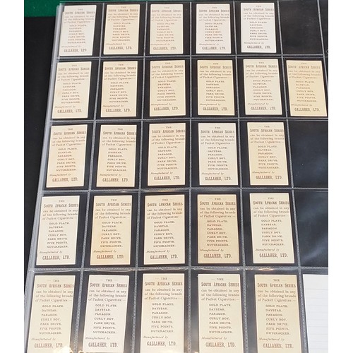 47 - Set of Approx. 111 Gallaher South African Series cards including two variety cards