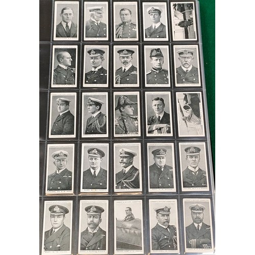 53 - Set of Lambeth and Butler Naval Portraits cards