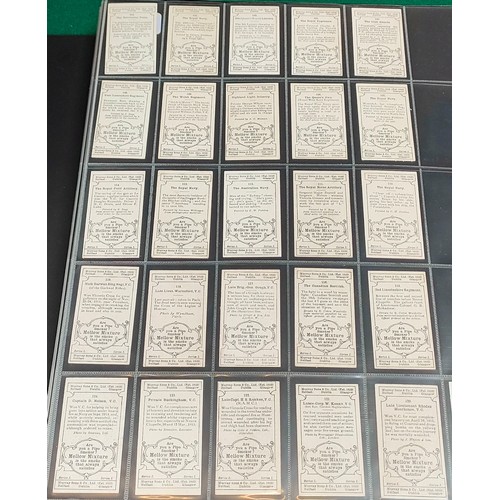 58 - Set of Murray and Sons War Series cards