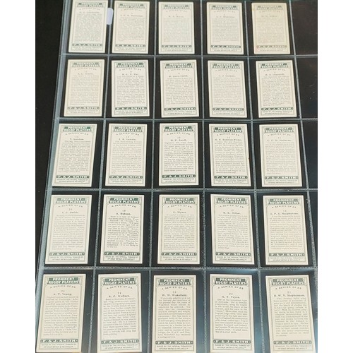 98 - Set of F and J Smith Prominent Rugby Players cards