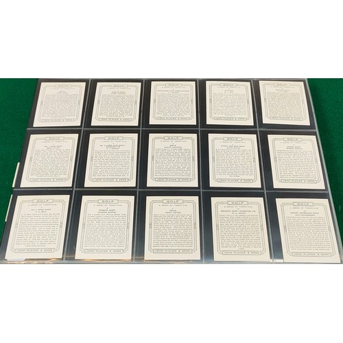 111 - Set of Players Golf large cards