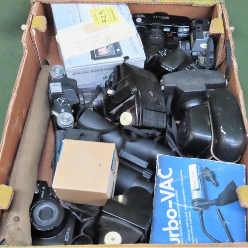 40 - Mixed collection of various cameras, lenses, accessories etc