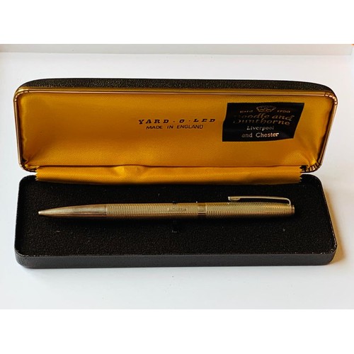 49 - YARD O LED STERLING SILVER PEN IN BOX