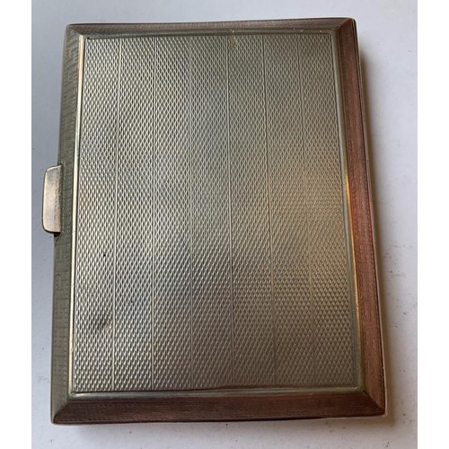 53 - SILVER CIGARETTE CASE, TOTAL WEIGHT APPROX 74.64g
