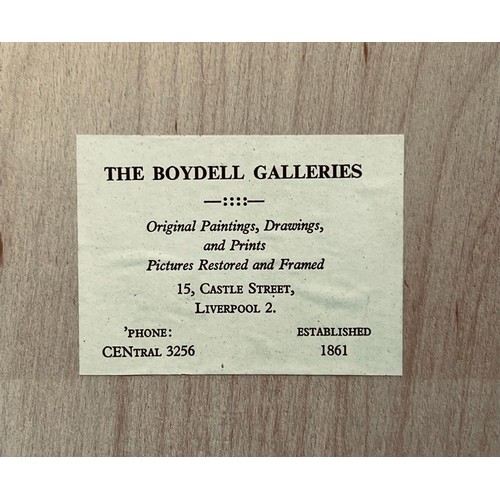 30 - RICHARD , LITHOGRAPH, BOXDELL LABEL TO REVERSE, No 9 OF 12 PRINTED, APPROXIMATELY 39 x 33cm