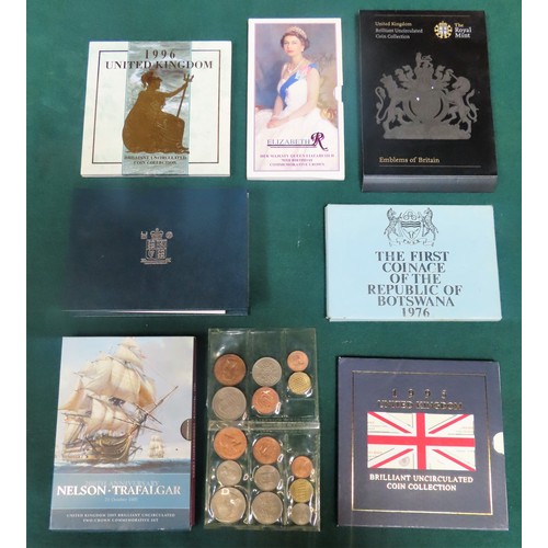 313 - Various decimal uncirculated coin sets