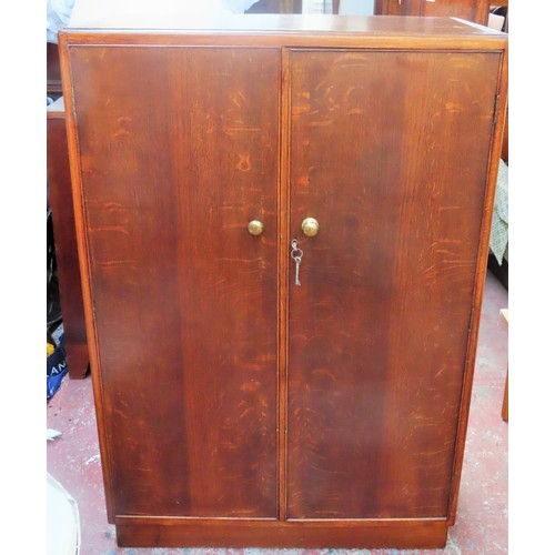 177 - 20th century Oak tallboy. Approx. 121.5cm H x 83cm W x 46cm D