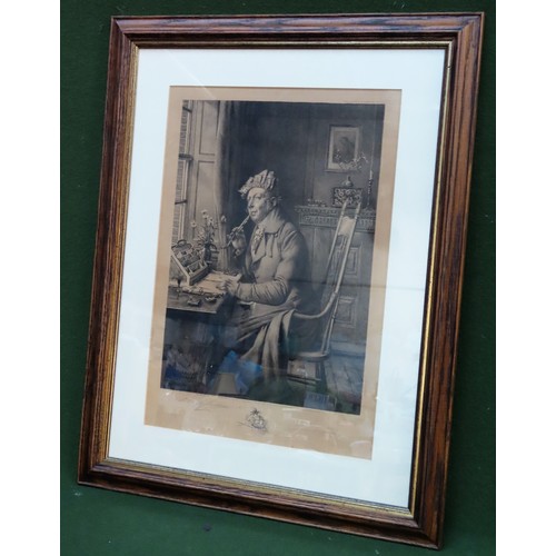 182 - W. Dandy Sadler pencil signed monochrome etching 