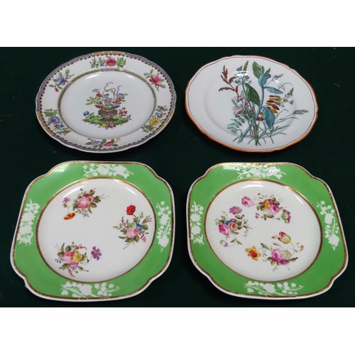 282 - Four various Spode ceramic plates