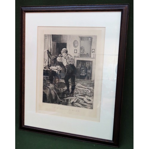 296 - W. Dandy Sadler framed monochrome engraving 