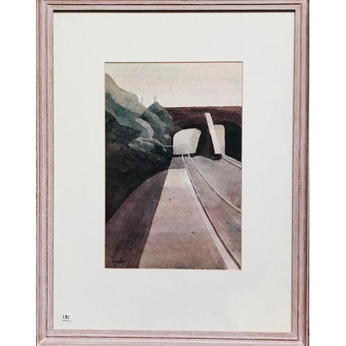 33 - CATHERIN HEADLEY WATERCOLOUR- KENNET AND AVON AQUEDUCT, SIGNED LOWER RIGHT, APPROXIMATELY 25.5cm x 1... 