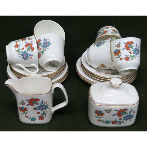 110 - Parcel of Royal Doulton Madrigal tea ware. Approx. 20 pieces