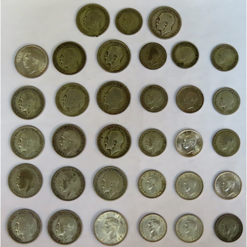 271 - Parcel of various silver coinage Inc. 1837 Victorian coin, Shillings and sixpences, etc. Total weigh... 