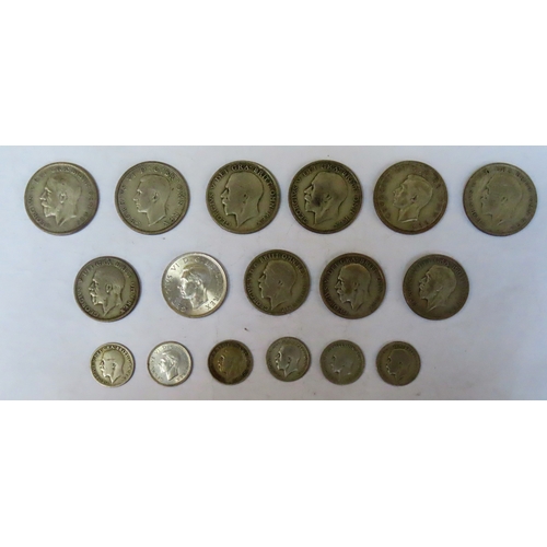 269 - Parcel of silver coinage Inc. Half Crowns, Florins, and sixpences. Total weight Approx. 154.7g