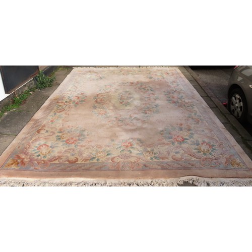 22 - Very large Imperial Jewel floor rug. App. 366x 274cm