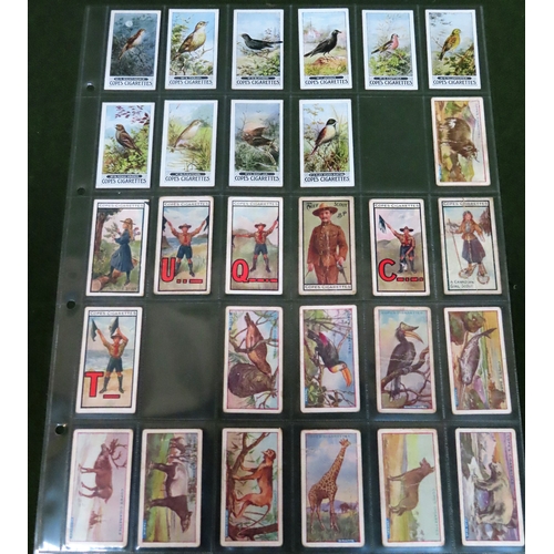 1 - Selection of various cigarette cards Inc. Taddy British Medals, Sinclair World Coinage, C.W.S Corona... 