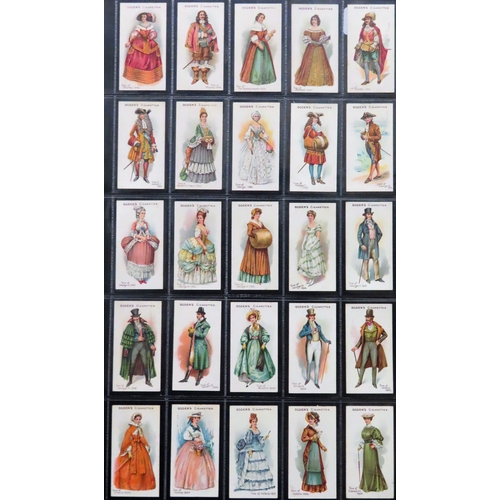 24 - Set of 50 Ogden's British Costumes trade cards, issued 1905