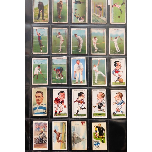 29 - Approx. 120+ mixed mostly sporting related trade cards Inc. Copes Lawn Tennis Strokes, Edmondsons, G... 