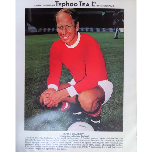 35 - 14 Typhoo Tea premium 1st issue International Football Stars, plus three others similar